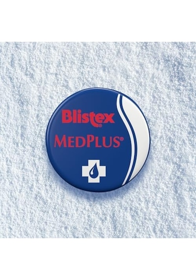 Blistex Medplus Kavanoz Kuru Ve Çatlamış Dudaklara Onarıcı Ve Ferahlatıcı Dudak Bakım Kremi X2