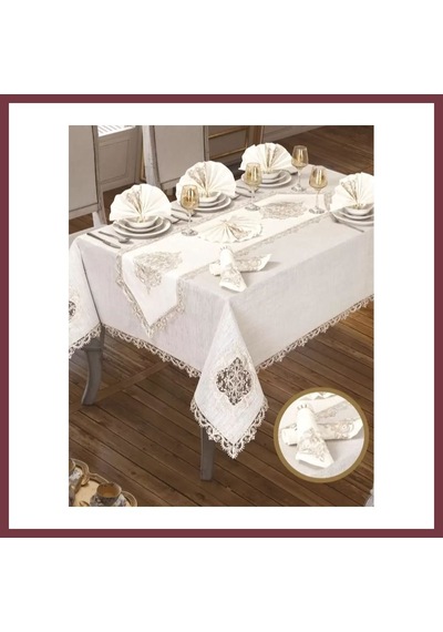 Storeşahin Lisa Linen Krem 26 Parça 12 Kişilik 160 260 Cm Çeyizlik Premium Yemek Masa Takımı Shn0720 Storeşahin Lisa Linen Krem 26 Parça 12 Kişilik 160 260 Cm Çeyizlik Premium Yemek Masa Takımı Shn0720