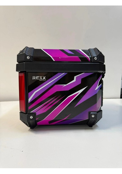 Rexx 45 Litre Abs Motosiklet Arka Çanta - 10-renkli Tek Renk