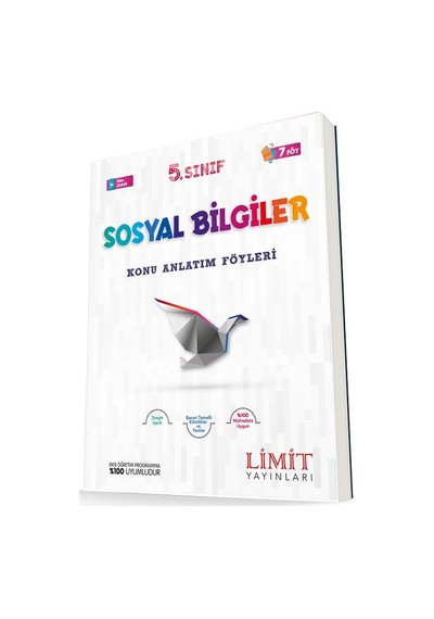 Limit Yayınları 5. Sınıf Sosyal Bilgiler Konu Anlatım Föyleri