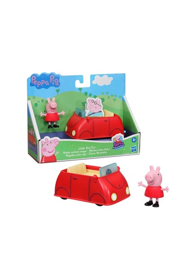 F2185 Peppa Pig Tekli Figür Aracı +3 Yaş Çok Renkli