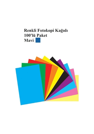 Karmaofis Mavi Fotokopi Kağıdı 100'lü
