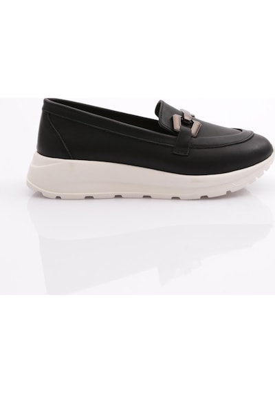 Dgn 459 Kadin Loafer Ayakkabi 459-1567-R1534 Siyah