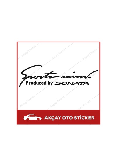 Sonata Sport Mind Sticker Sonata Sticker Sport Oto Sticker
