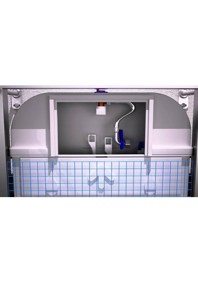 Lexroo Gömme Rezervuar Dirsekli Şamandıra Bağlantı Fleksi 3/8-1/2 20 Cm Standart