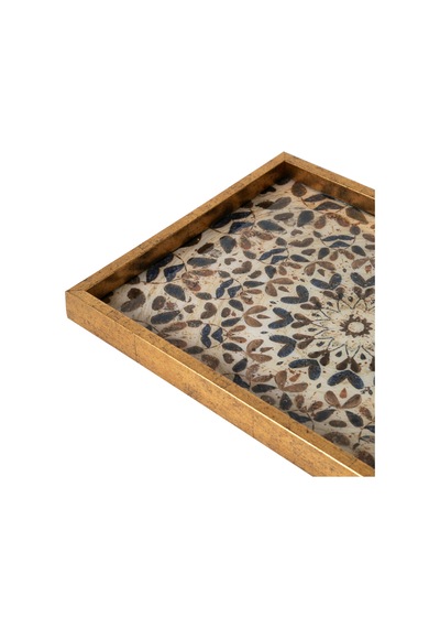 Mudo Home Ephesus Tepsi 31x42cm Çok Renkli