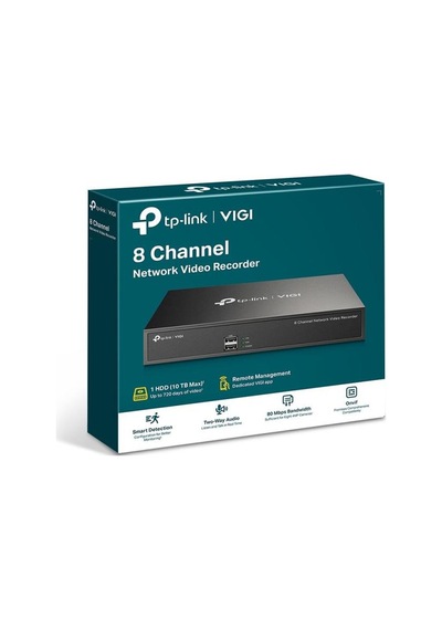 Tp-Link Vigi-Nvr1008H 8 Channel Network Video Recorder