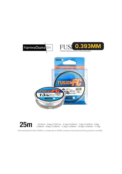 Naniwaosakashi Fusion Sl 100% Fc 25mt 0.393 MM