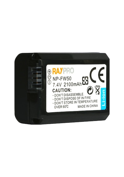 Sony A3000 A5000 A5100 A6000 A6300 A6500 için Np-Fw50 Batarya Pil