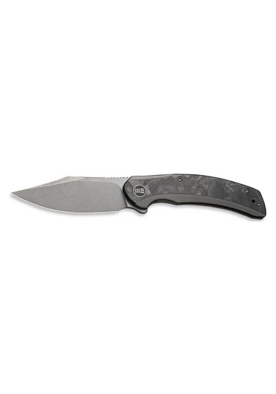 We Knife Snick Titanium Grey Marble Cf Kamp Çakı Gri - Siyah