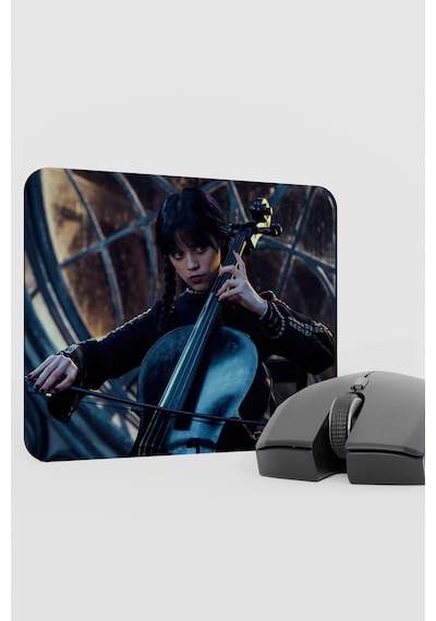 Wednesday 2 V1 22x18 Gaming Kauçuk Kaymaz Taban Mouse Pad Fare Altlığı