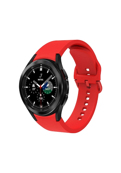 Galaxy Watch 4 40mm Krd-50 Uyumlu Zore Kordon-kırmızı