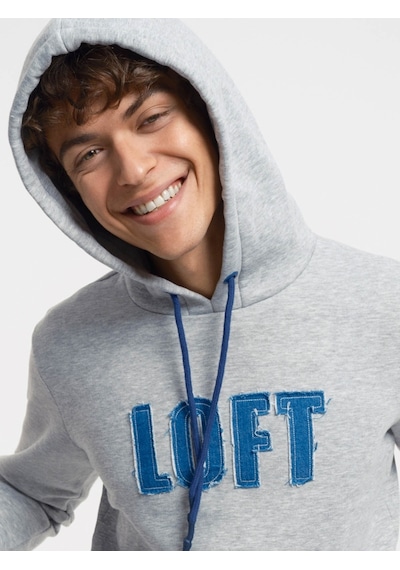 Loft Erkek Sweatshirt Gri Lf2034078 24kp69000126 P69200 Gri