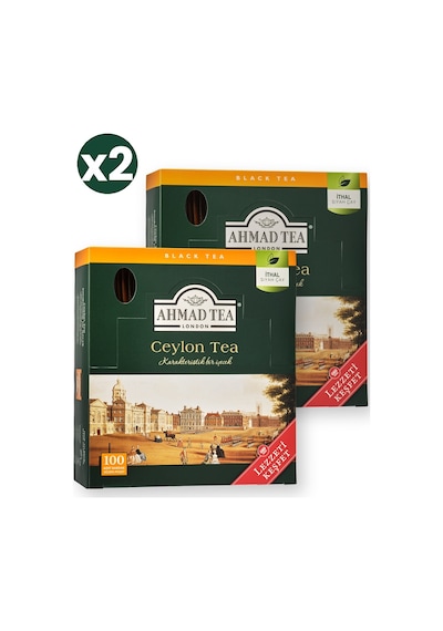 Ahmad Tea Ceylon Tea 100'lü Bardak Poşet 2'li Ekonomik Paket Toplam 200 Bardak Poşet