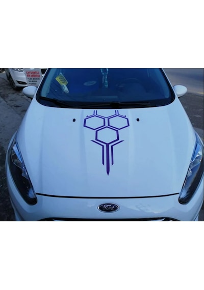 Petek Kaput Sticker Oto Araba Sticker (428951906)