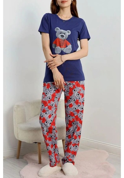 Seka Store Seka Süprem Baskılı Pijama Takım Laciayı - 50774.1773. Çok Renkli
