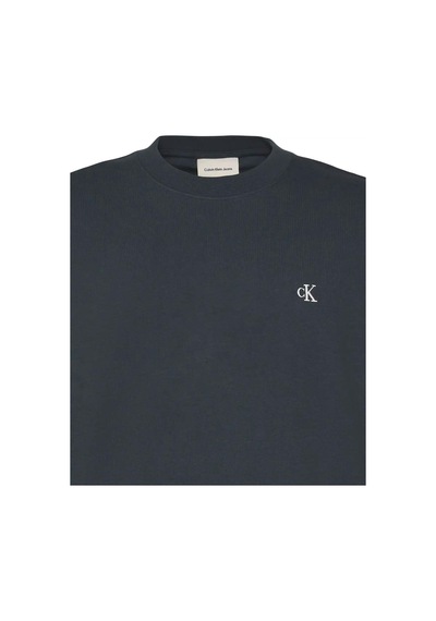Calvin Klein Erkek Easy Monogram T-shirt-12883 Gri
