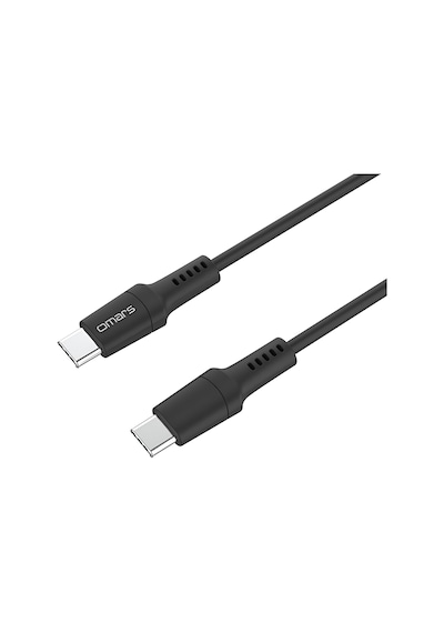 Omars Type-C 3A Hızlı Şarj ve Data Kablosu Siyah