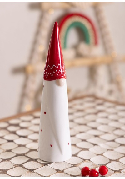 The Mia Dekoratif Yılbaşı Süsü Şanş Cücesi 4x4x15 Cm 1 Adet