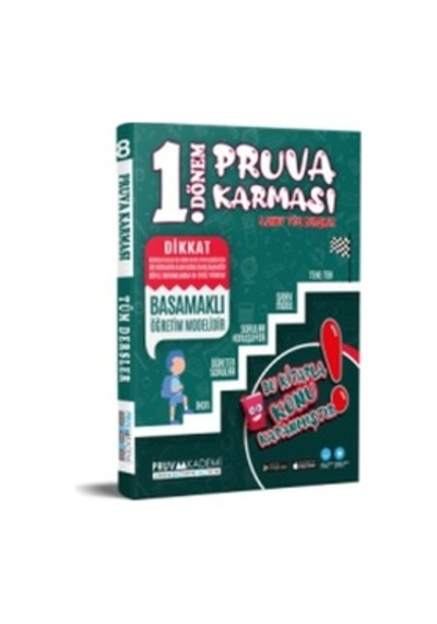 8. Sınıf LGS Tüm Dersler 1. Dönem Pruva Karması -  Pruva Akademi
