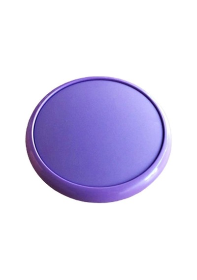 5 Adet Çocuk Odası Tekli Düğme Mobilya Kulp Çap 55 Mm Mor