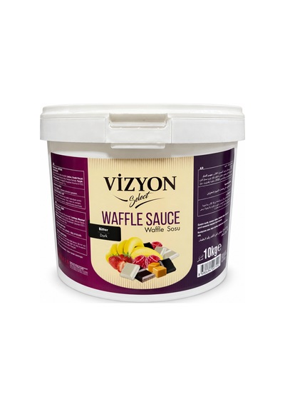 Vizyon Waffle Sosu Bitter 10 Kg