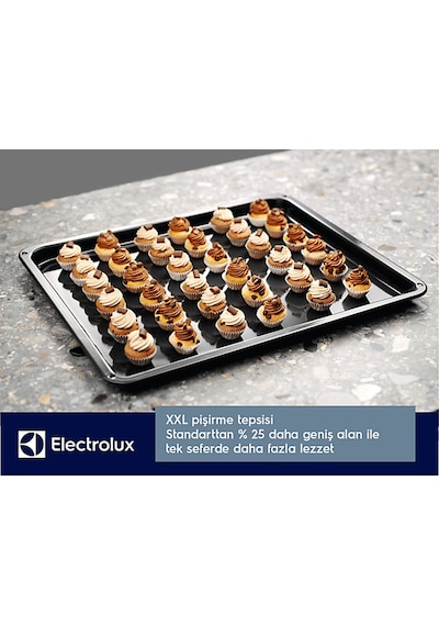 Electrolux KODEH10H 72 L Ankastre Fırın
