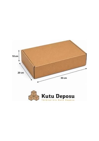 20x30x10 Cm E-ticaret Ve Kargo Kutusu 50 Adet