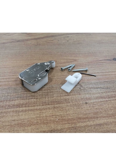 Fil Çıtçıt Metal Plastik Karşılıklı Dolap Kapak Çıtçıt Mekanizması Mobilya Kapak Tutucu 1 Adet Çoklu Renk