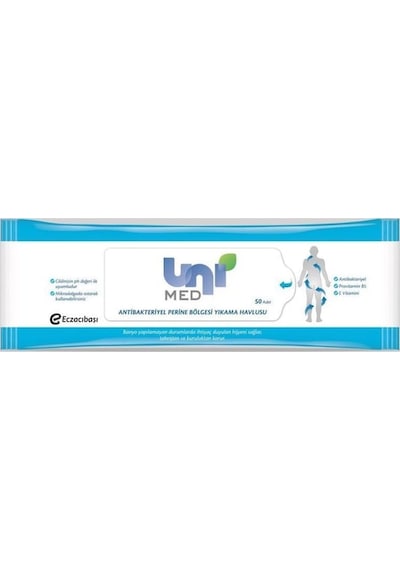 Unimed Perine Bölgesi Yıkama Havlusu (1 Paket)