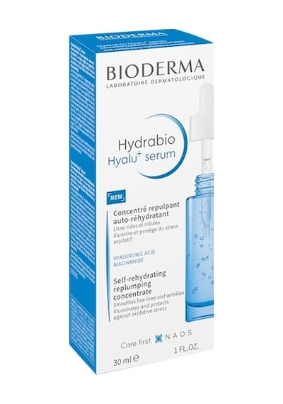 Bioderma Hydrabio Hyalu+ Dolgunlaştırıcı Ve Nemlendirici, Erken Yaşlanma Karşıtı Hyalüronik Asit Ve Niasinamid İçeren Yüz Serumu 30 Ml