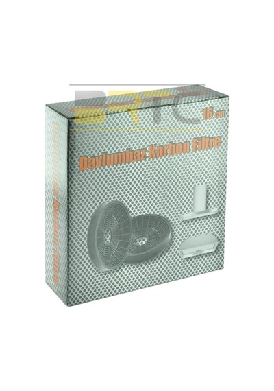Aspiratör Ve Davlumbaz Karbon Filtre 16 Cm Çap - 2 Adet Aspiratör Ve Davlumbaz Karbon Filtre 16 Cm Çap - 2 Adet