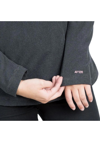 Trespass Faflmfn20001 Meadows - Female Fleece At100 Charcoal Kadın Polar 001