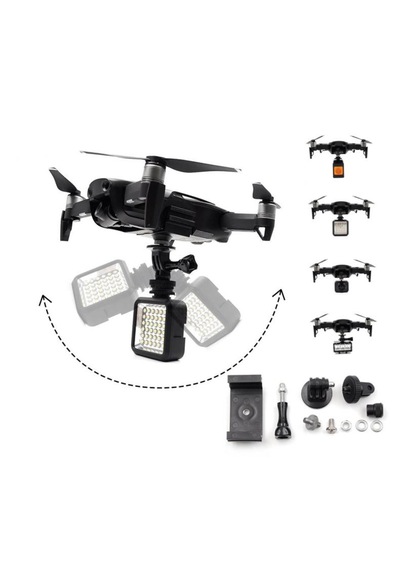 DJI Mavic Air Çok Fonksiyonlu Açı Ayarlı Mafsal Kit Işık ve Kamer