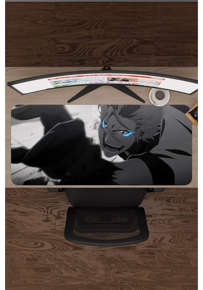 Bleach Anime V5 - 90x40 Xxl Gaming Kauçuk Kaymaz Taban Mouse Pad Fare Altlığı