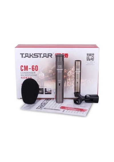 Takstar CM-60 Kondenser Enstrüman Stüdyo Kayıt Mikrofonu CM60
