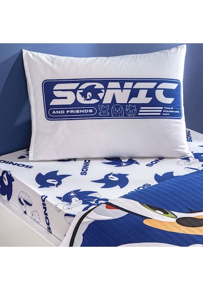Taç Lisanslı Sonic Modern 3 Tek Kişilik Pamuk Pike Takımı 000000001000050132 Çok Renkli