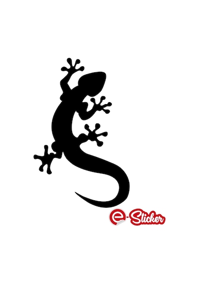 2 Adet Kertenkele Sticker Oto Sticker Araba Sticker
