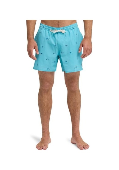 Quiksilver Şort Mayo Stretch Printed Mavi