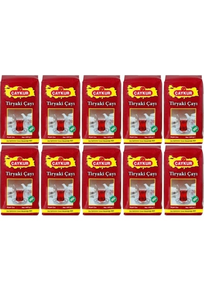 Çaykur Tiryaki Siyah Dökme Çay 10 x 1 KG