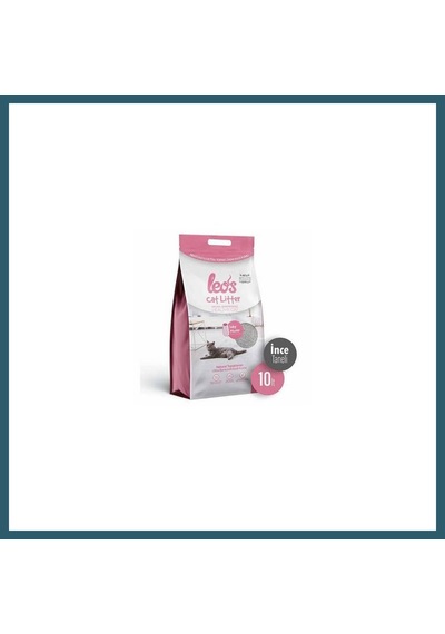 Leos Cat Litter Baby Powder Kokulu İnce Taneli Kedi Kumu 10 Lt Ob