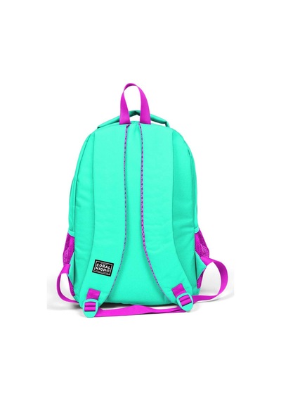 Coral High Kids Su Yeşili Pembe Simli Flamingo Desenli 3 Lü Okul Çanta Seti Set0114382