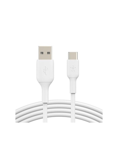 Belkin Cab001bt1mwh2pk Boostcharge Usb-c To Usb-a 1m 2'li Paket Şarj Kablosu Beyaz