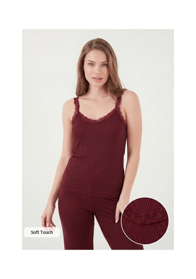 Lela Bayan Pijama Takımı 65770822 Bordo
