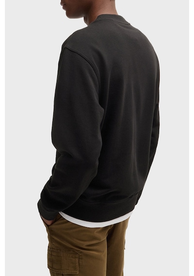 Boss Erkek Sweat 50514541 001 Siyah Siyah
