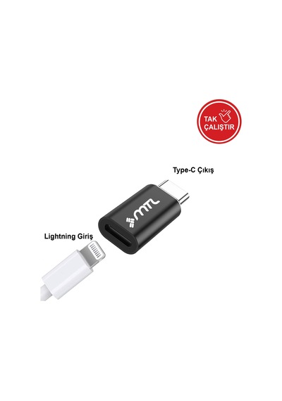 Lightning To Type-c Otg Adaptör - Type-c Şarj Dönüştürücü