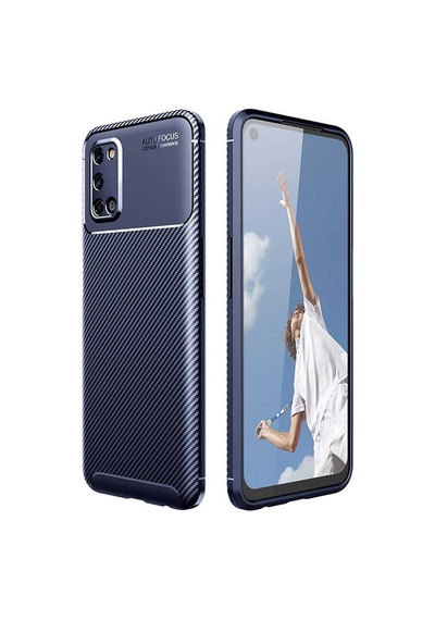 Oppo A52 Kilif Silikon Ince Karbon Lüx 533143495