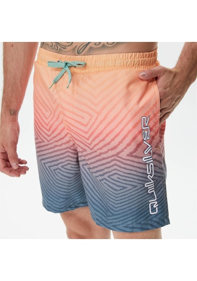 Quiksilver Eqyjv04000-bsl6 Warped Logo 17 M Jamv Erkek Deniz Şortu 001