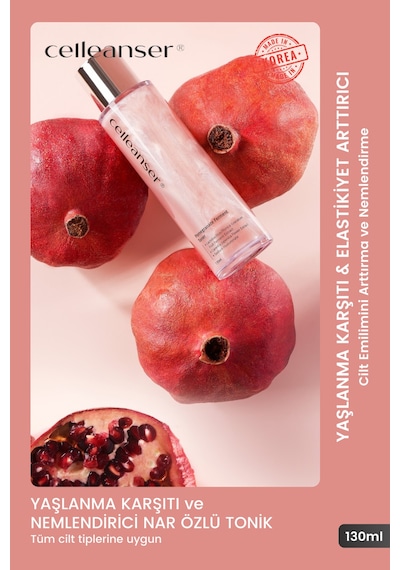 Celleanser Yenileyen ve Canlandıran Nar Fermantasyonlu Güçlü Tonik 130 ML