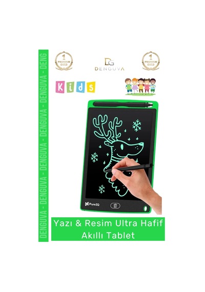 Akıllıtablet Grafik Çizim Lcd Not Yazma Dijital Defter Taşınabilir Kalemli Resim Akıllı Tablet 12 I